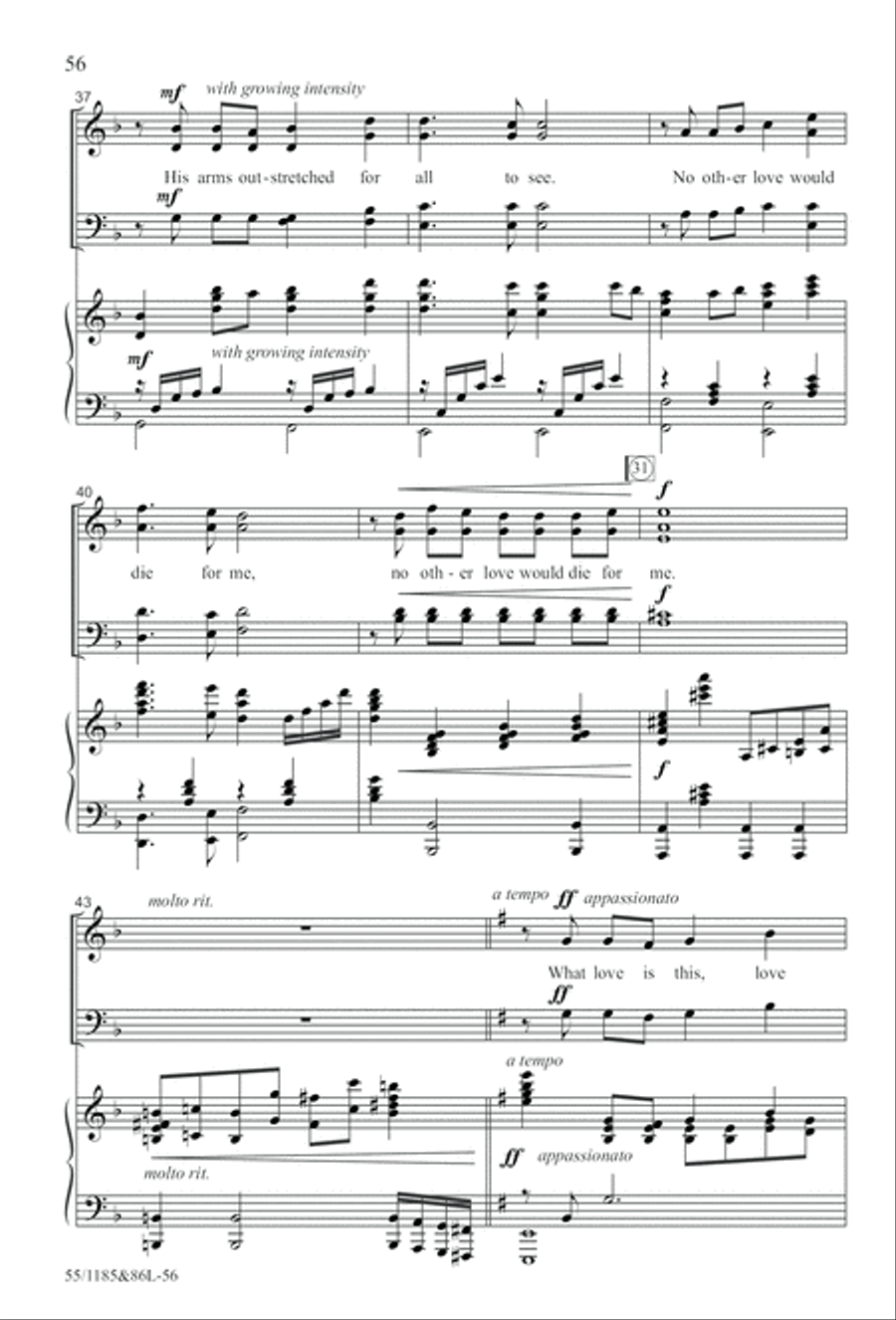 What Love Is This? What Love Is This? 4-Part scores gallery preview page 49