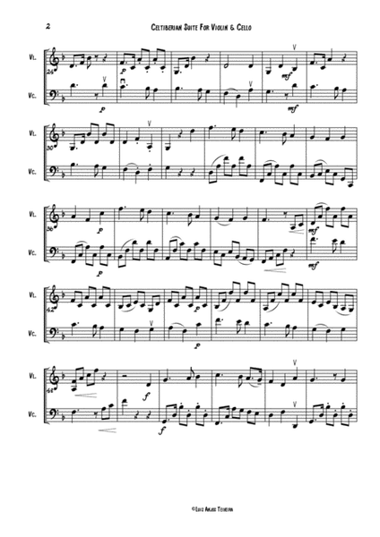 Celtiberian Suite For Violin And Cello image number null