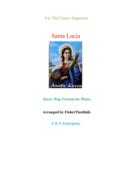 Santa Lucia-Jazzy/Pop Version image number null