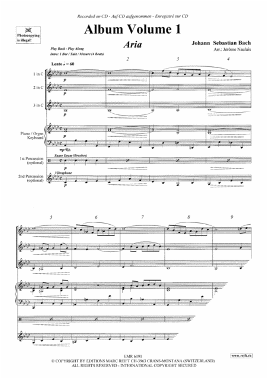 Album Volume 1 Trumpet Trio scores gallery preview page 3