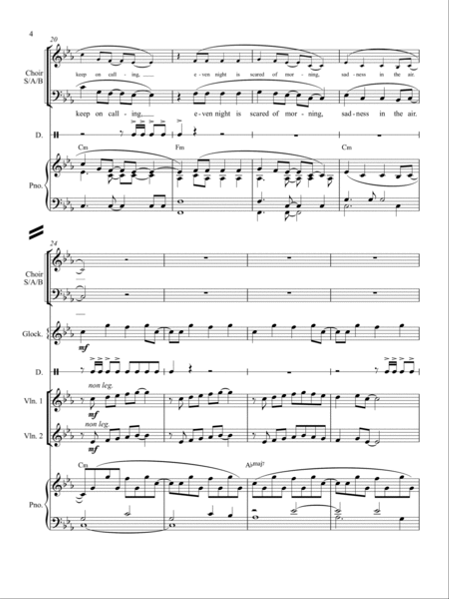 Together For A Day - by Tim Webster 3-Part scores gallery preview page 6