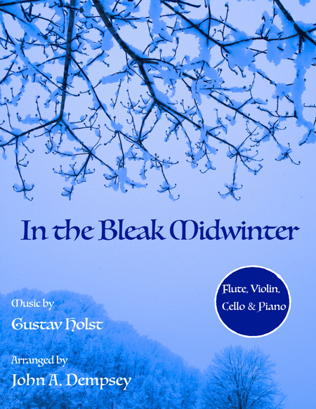In the Bleak Midwinter (Quartet for Flute, Violin, Cello and Piano) image number null
