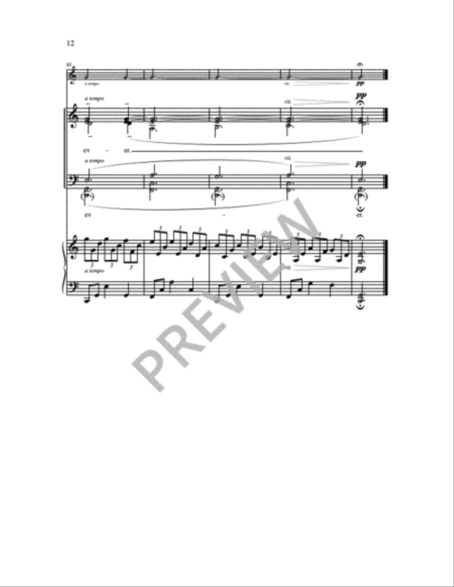 The Lord is My Shepherd 4-Part scores gallery preview page 8