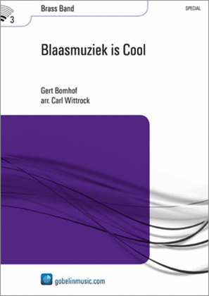 Book cover for Blaasmuziek is Cool