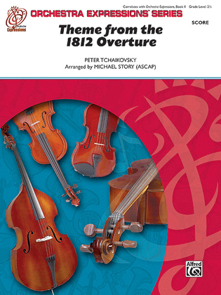 Book cover for Theme from the 1812 Overture