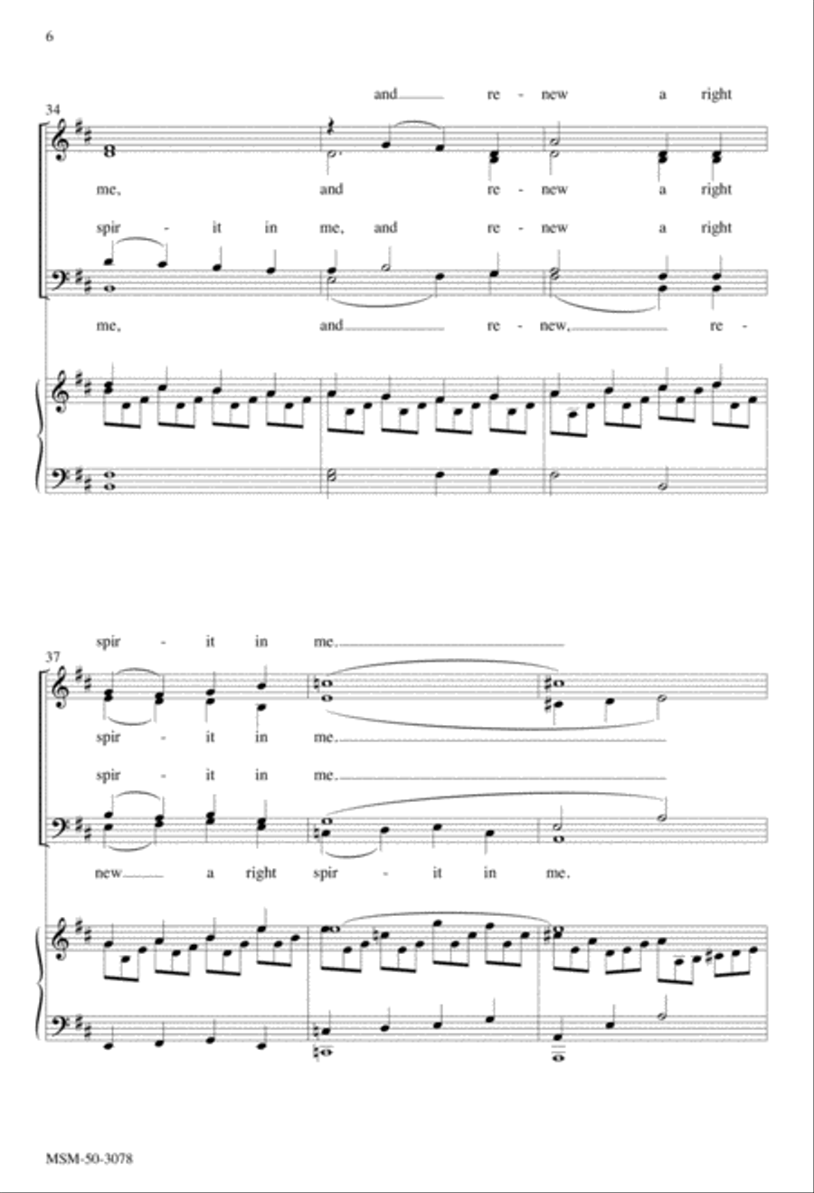 Create In Me 4-Part scores gallery preview page 6