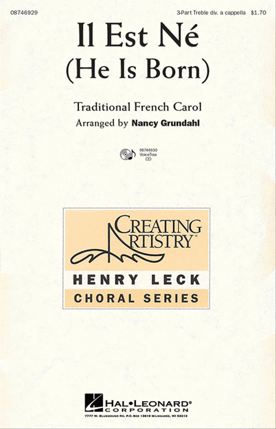 Il Est Né 3-Part scores gallery preview page 1