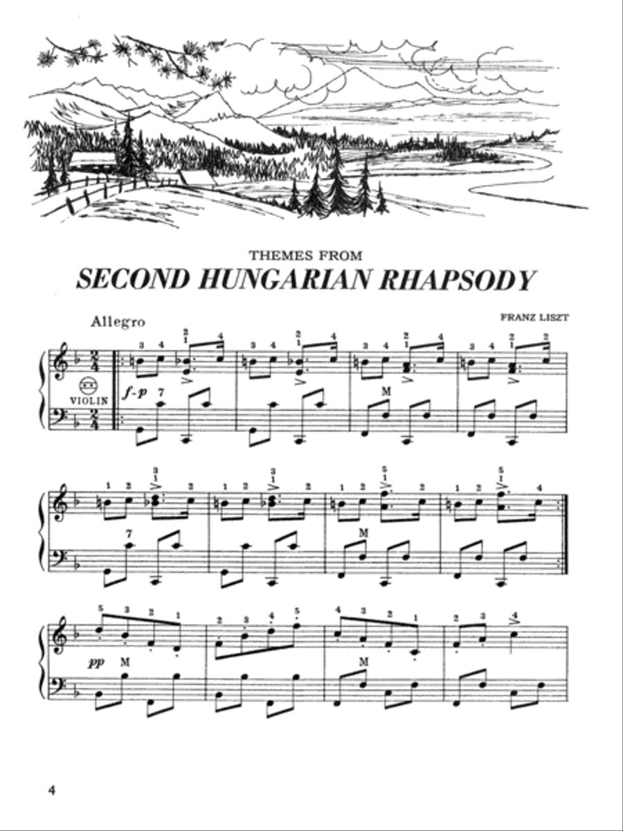Palmer-Hughes Prep Accordion Course, Book 4A Accordion scores gallery preview page 3