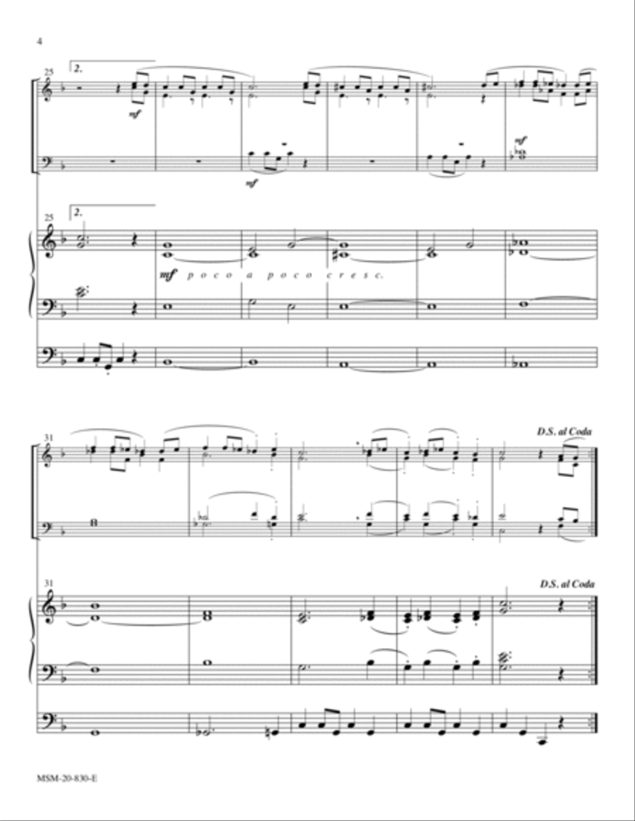 The Rejoicing Organ scores gallery preview page 4