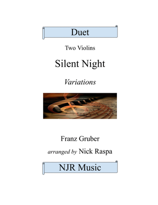 Silent Night - Variations (Violin Duet) Complete Set
