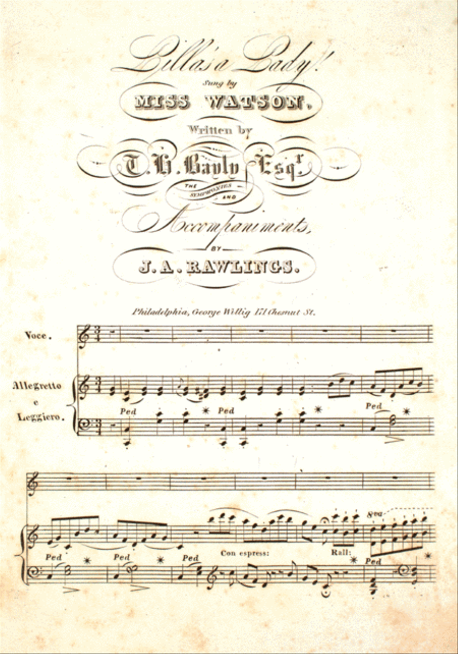 Lilla's Lady Voice scores gallery preview page 1