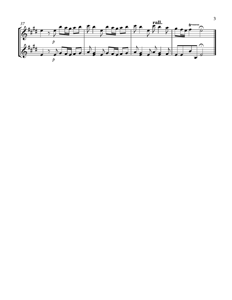 The Four Seasons (Spring): Violin Duet String Duet scores gallery preview page 3
