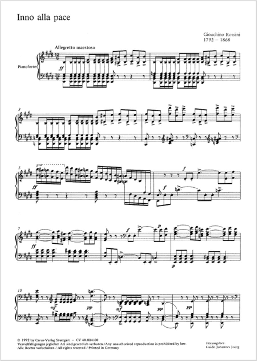 Inno alla pace TTB scores gallery preview page 2