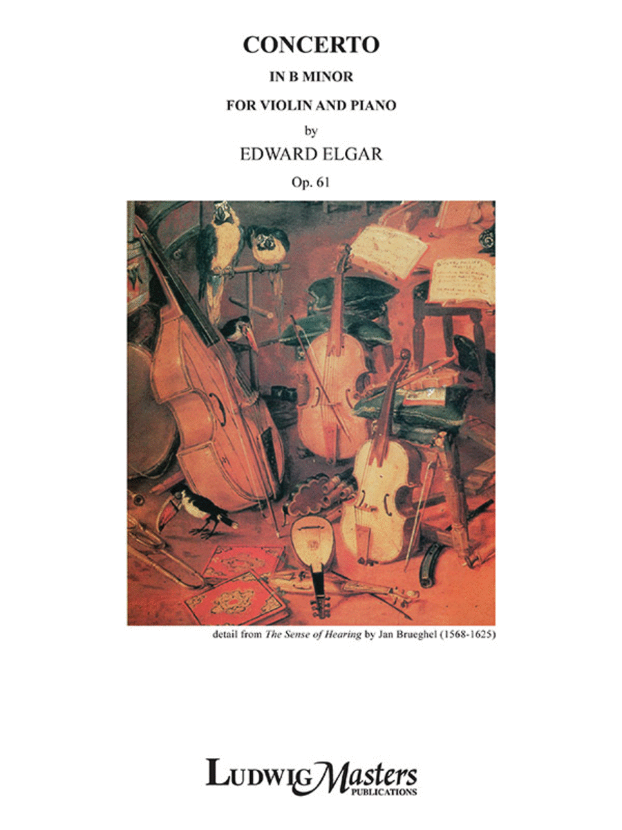 Violin Concerto in B minor, Op. 61 Violin Solo scores gallery preview page 1