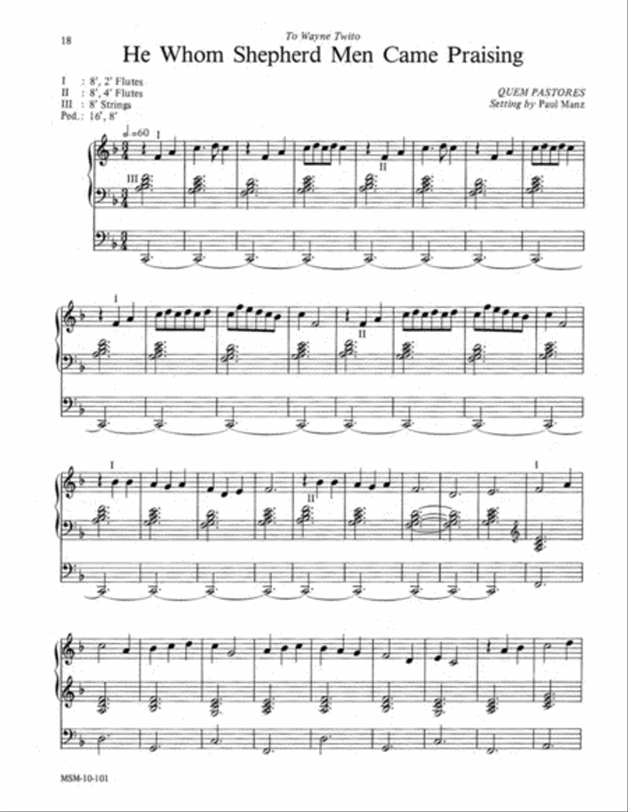 Improvisations for the Christmas Season, Set 2 Organ scores gallery preview page 9