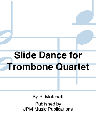Book cover for Slide Dance for Trombone Quartet