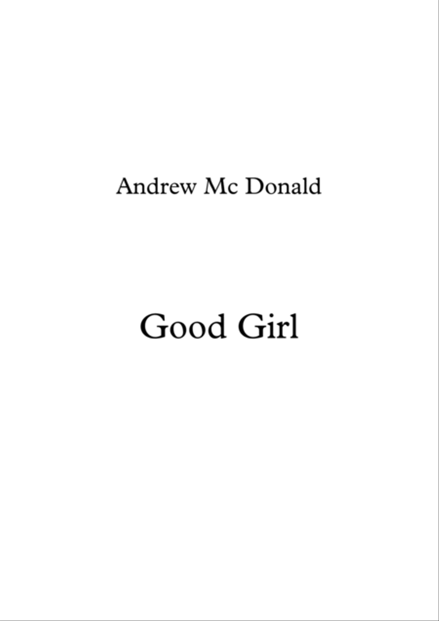 Good Girl Voice scores gallery preview page 1
