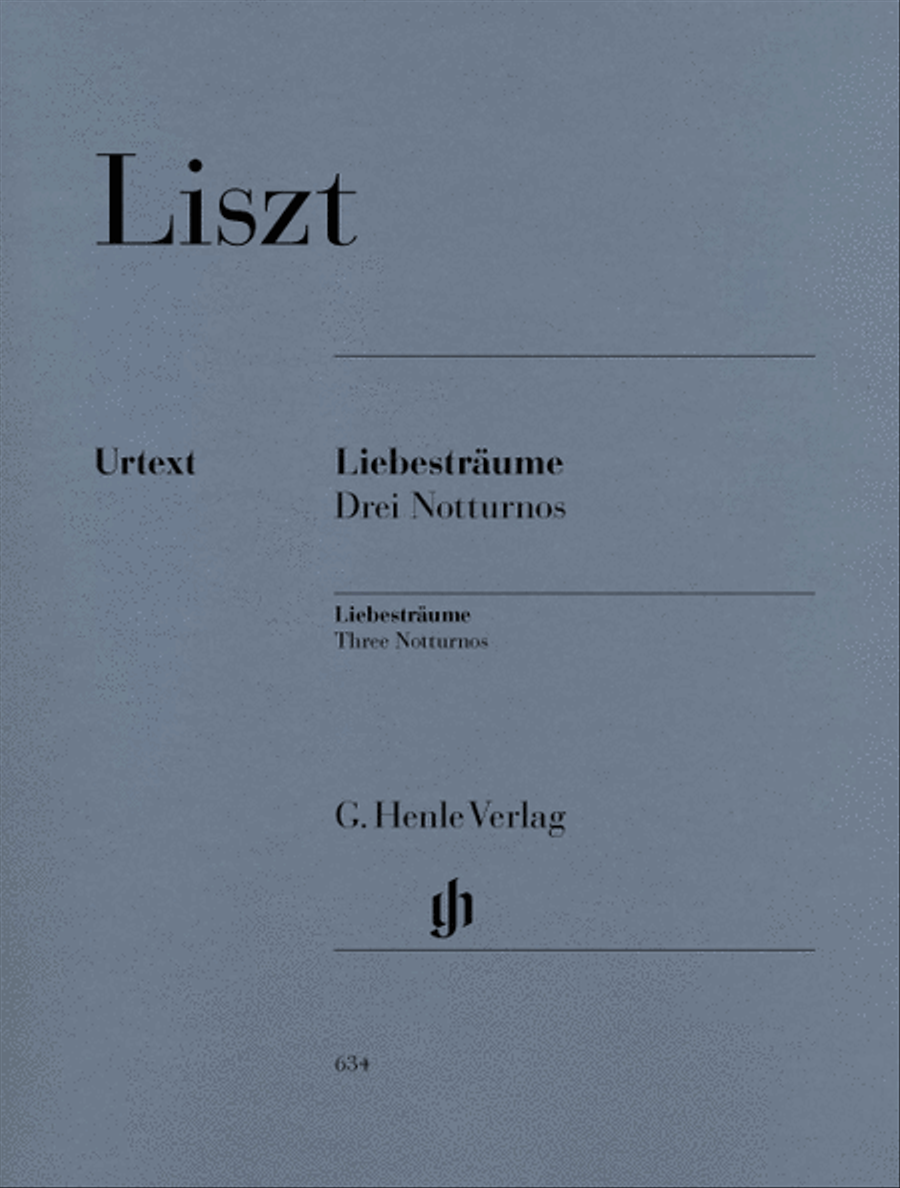 Liebesträume, 3 Notturnos Piano Solo scores gallery preview page 1