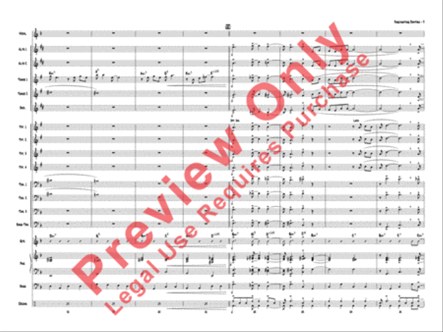 Fascinating Rhythm Jazz Ensemble scores gallery preview page 12