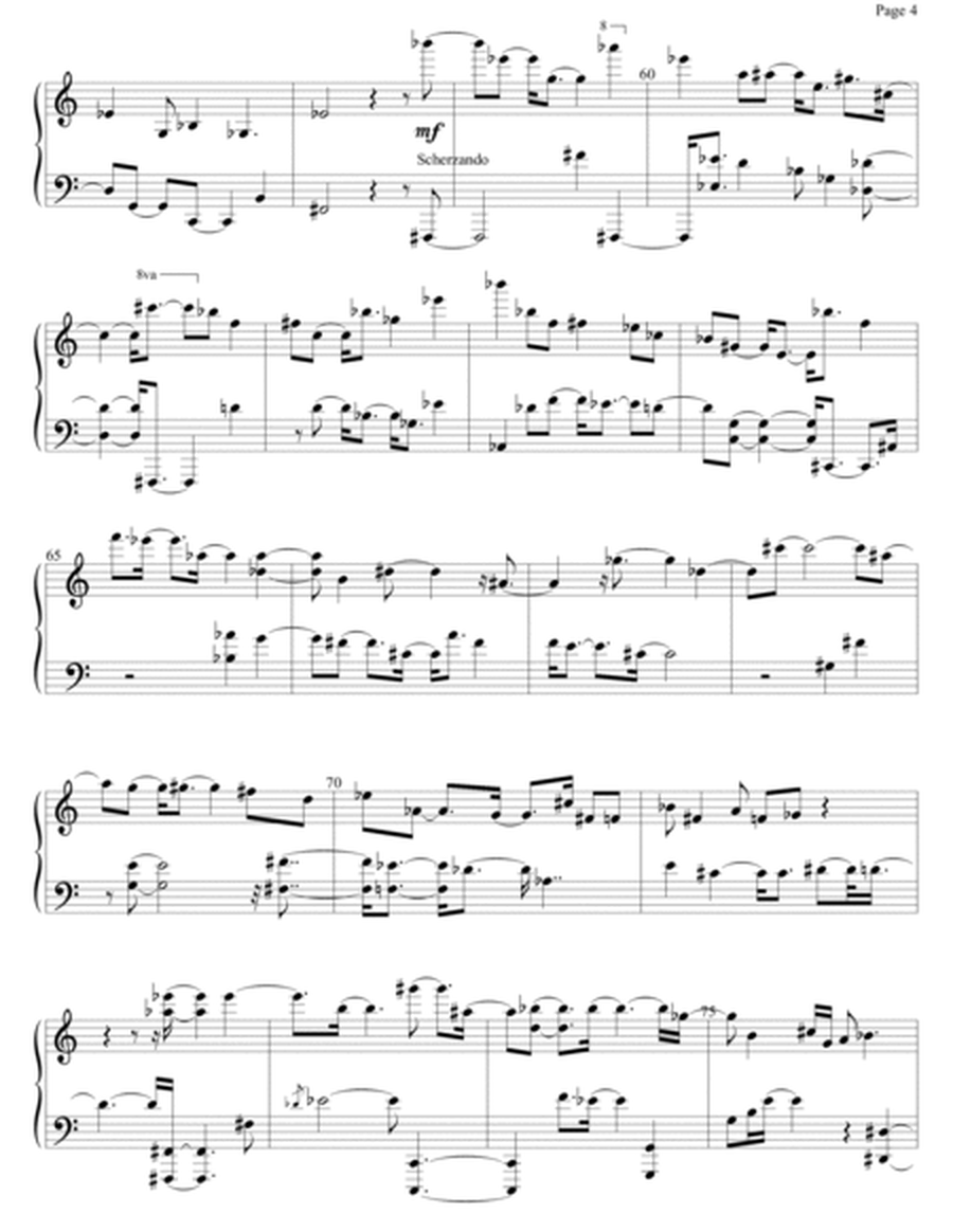Poème de la nuit (piano solo) Op. 7 image number null