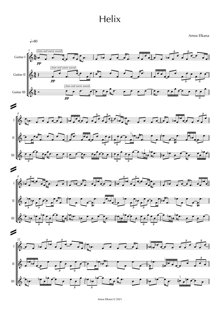 Helix Chamber Music scores gallery preview page 2