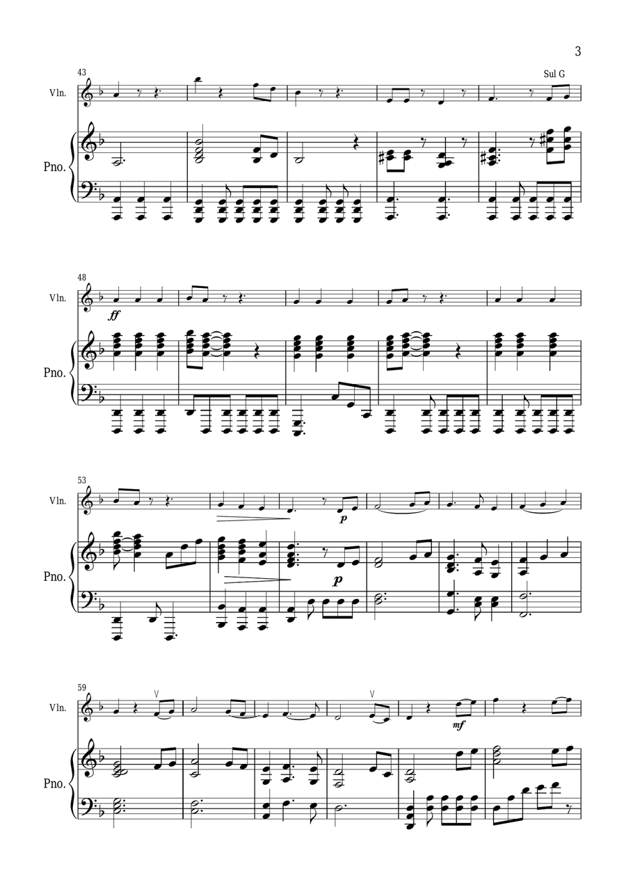 Pirates Of The Caribbean Pirates Of The Caribbean Violin Solo scores gallery preview page 3