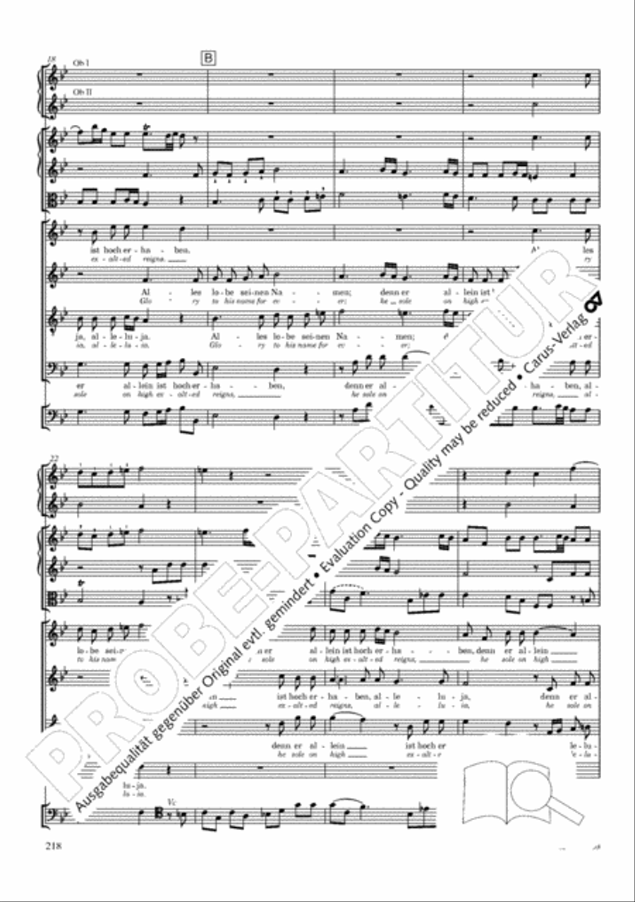 The Creation (Die Schopfung) 4-Part scores gallery preview page 238