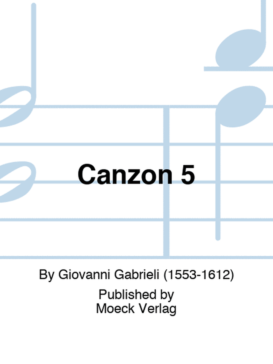 Canzon 5