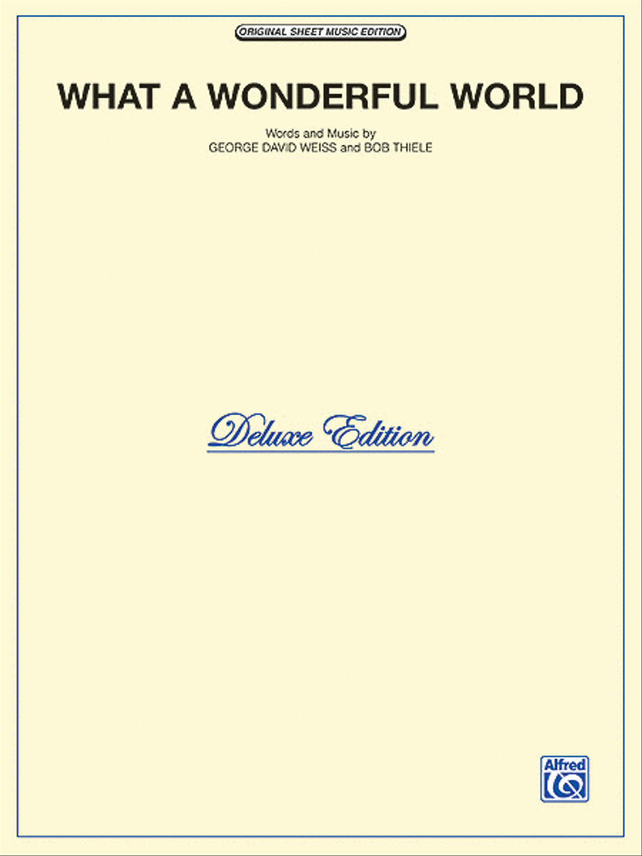 What a Wonderful World (Deluxe Edition) Small Ensemble scores gallery preview page 1