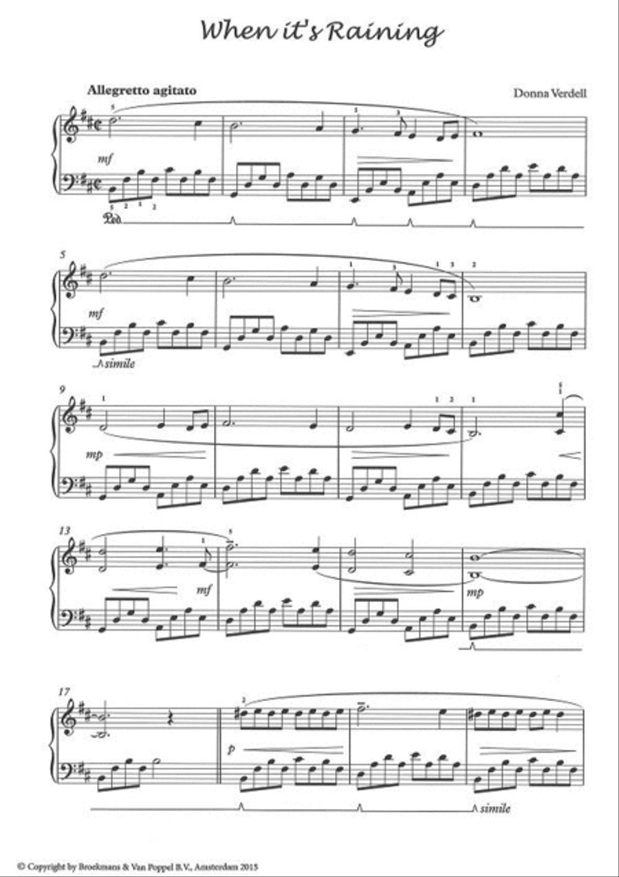 Songs Of Summer Piano Solo scores gallery preview page 3