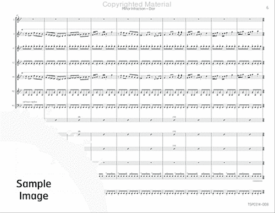 Minor Infraction Percussion Ensemble scores gallery preview page 10