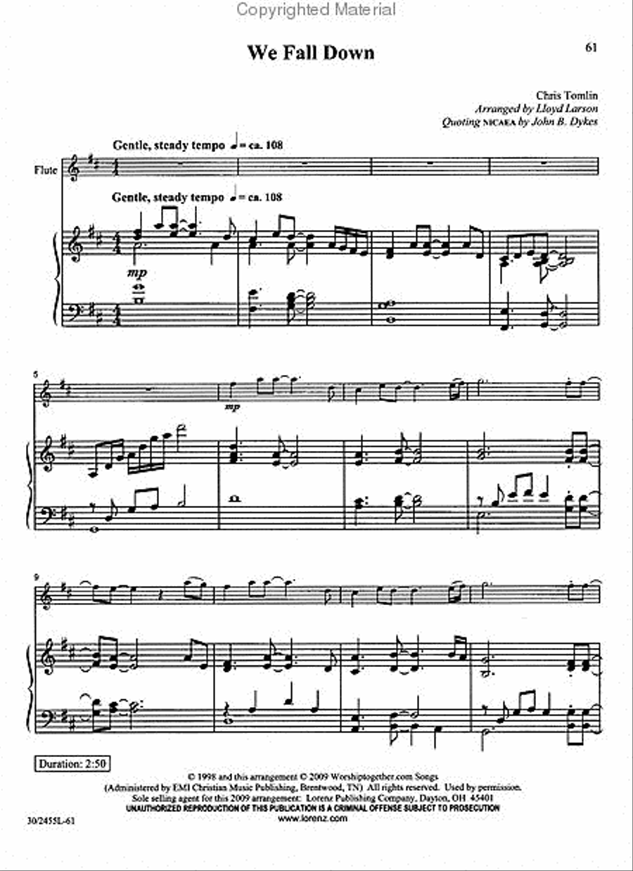 Great Is Our God! Great Is Our God! Flute Solo scores gallery preview page 5