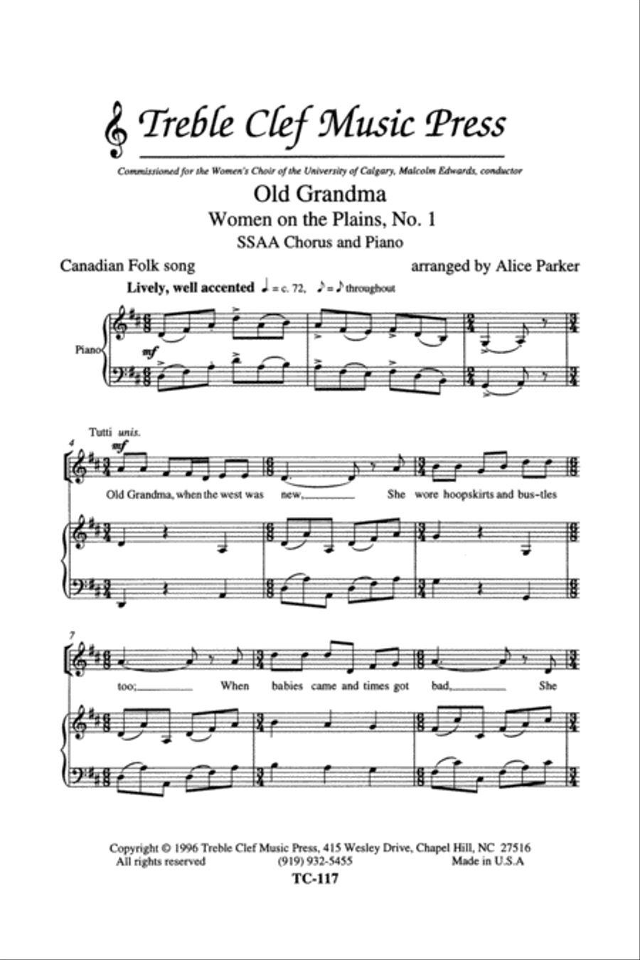 Old Grandma Old Grandma SSAA scores gallery preview page 1