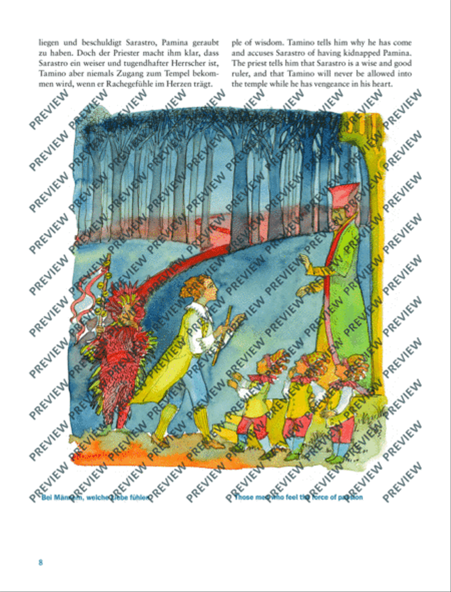 The Magic Flute The Magic Flute Piano Solo scores gallery preview page 9