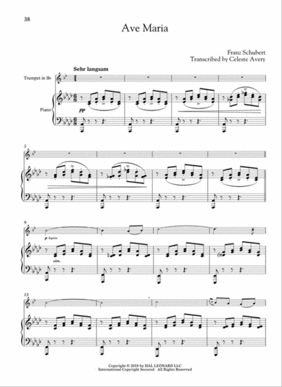 Wedding Music for Classical Players - Trumpet and Piano