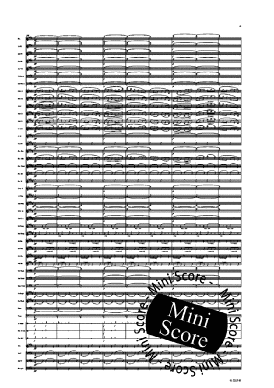 Ma Vlast Concert Band scores gallery preview page 47