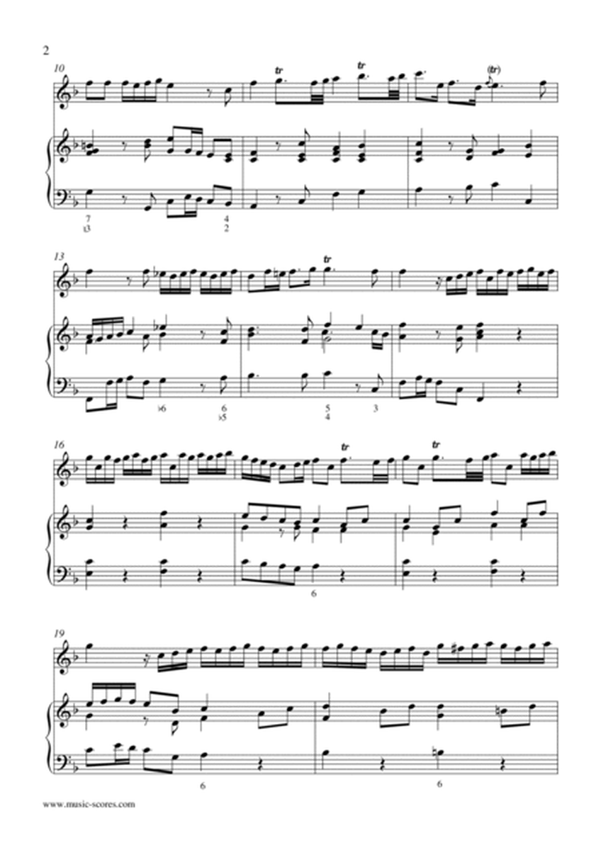 Veracini Allegro - Oboe and Piano image number null