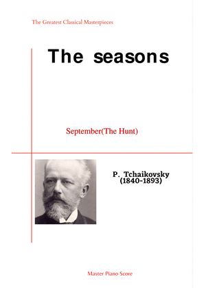 Tchaikovsky-September(The Hunt)(Piano)