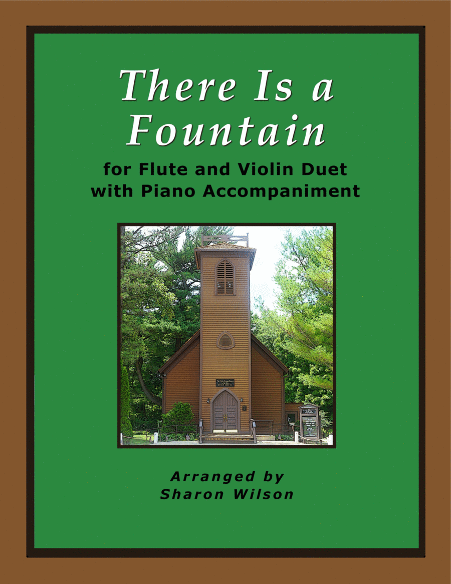 There Is a Fountain (for Flute and Violin Duet with Piano accompaniment) image number null