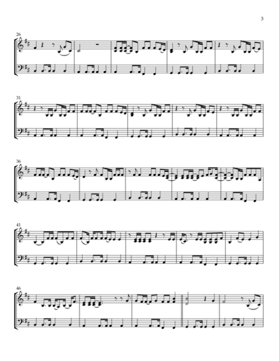 Diamonds Diamonds String Duet scores gallery preview page 4