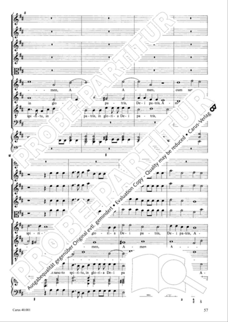 Gloria in D SSA scores gallery preview page 64