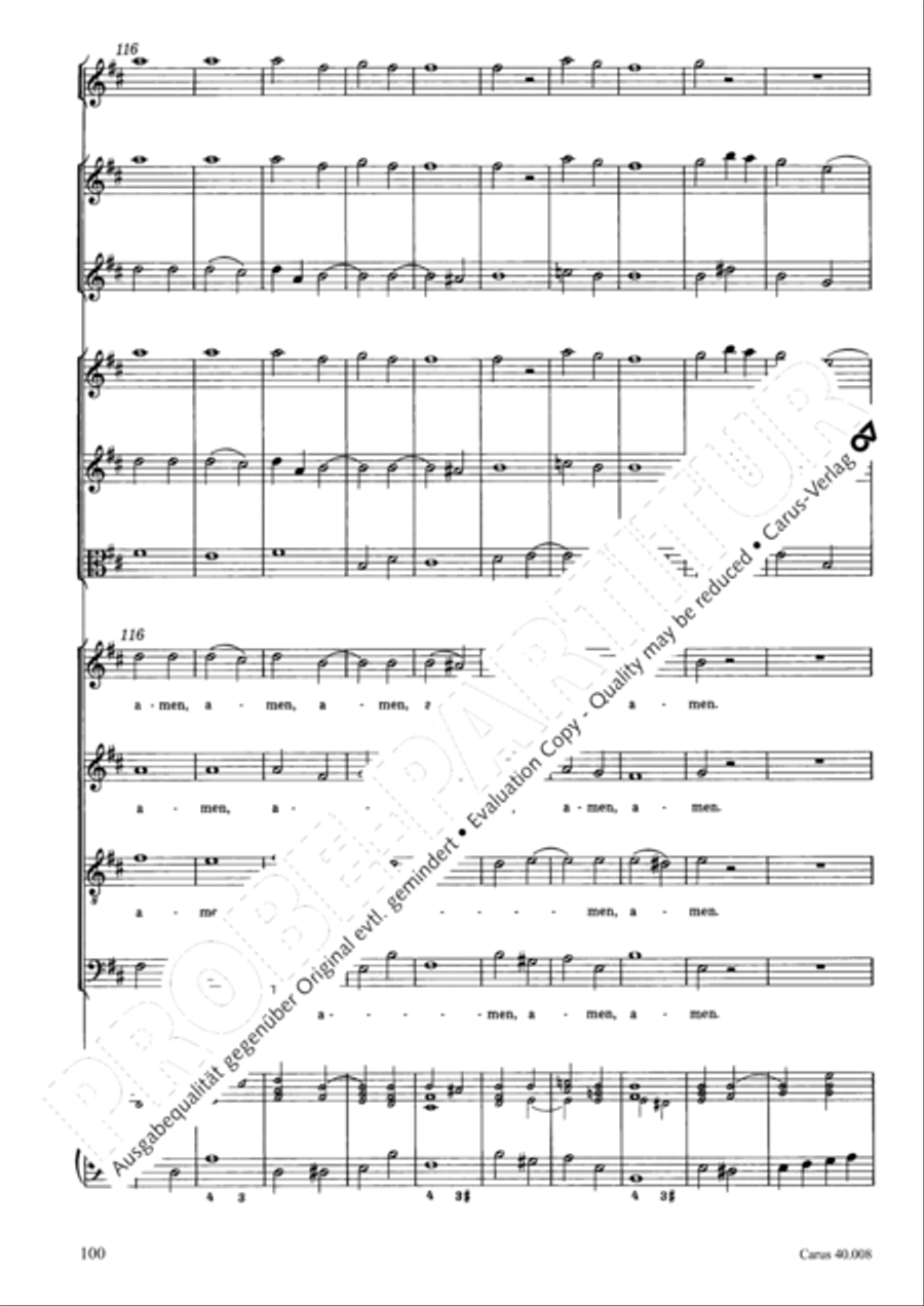 Introduzione e Gloria 4-Part scores gallery preview page 101