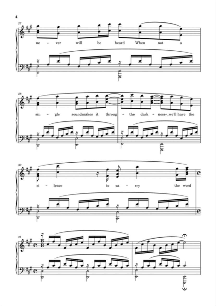 Kabaneri Seagate Ichi Kabaneri Seagate Ichi Piano Solo scores gallery preview page 4