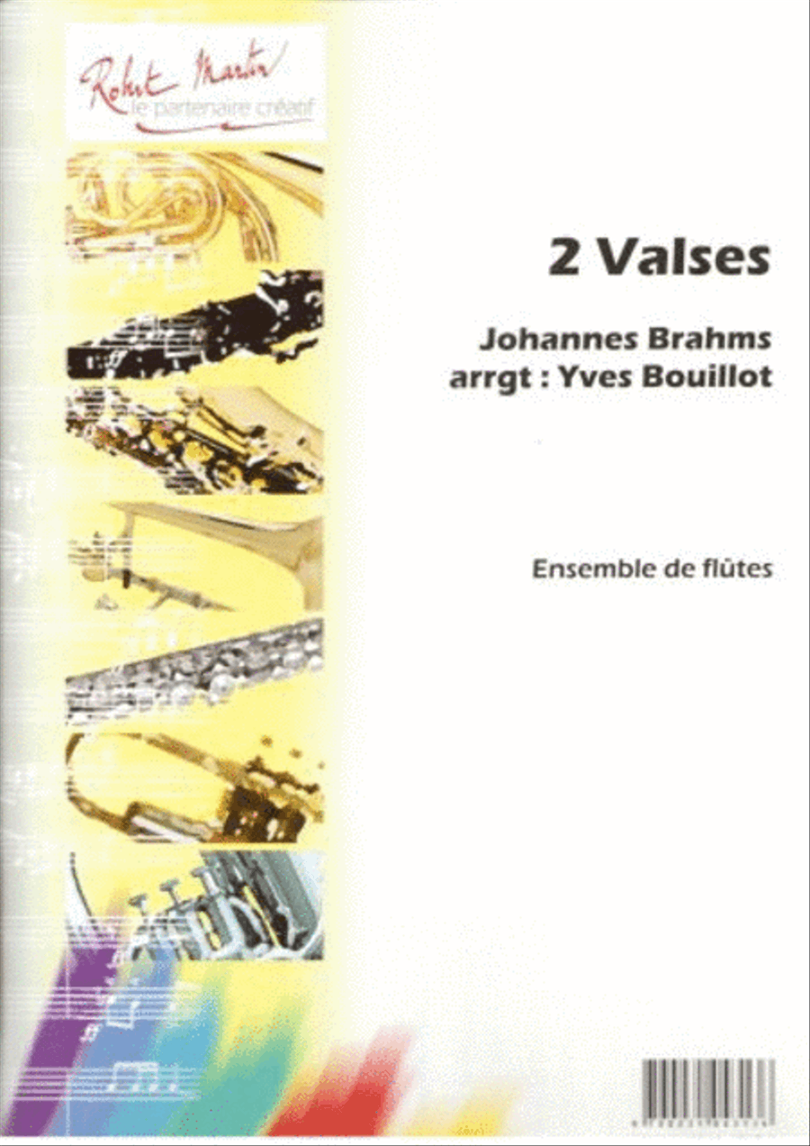 Valses (2) Flute scores gallery preview page 1