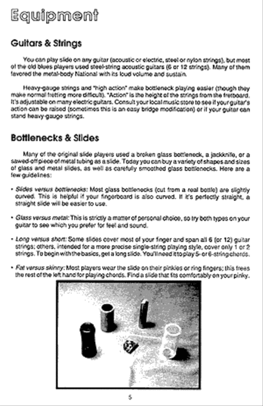 Learn to Play Bottleneck Guitar Guitar scores gallery preview page 4