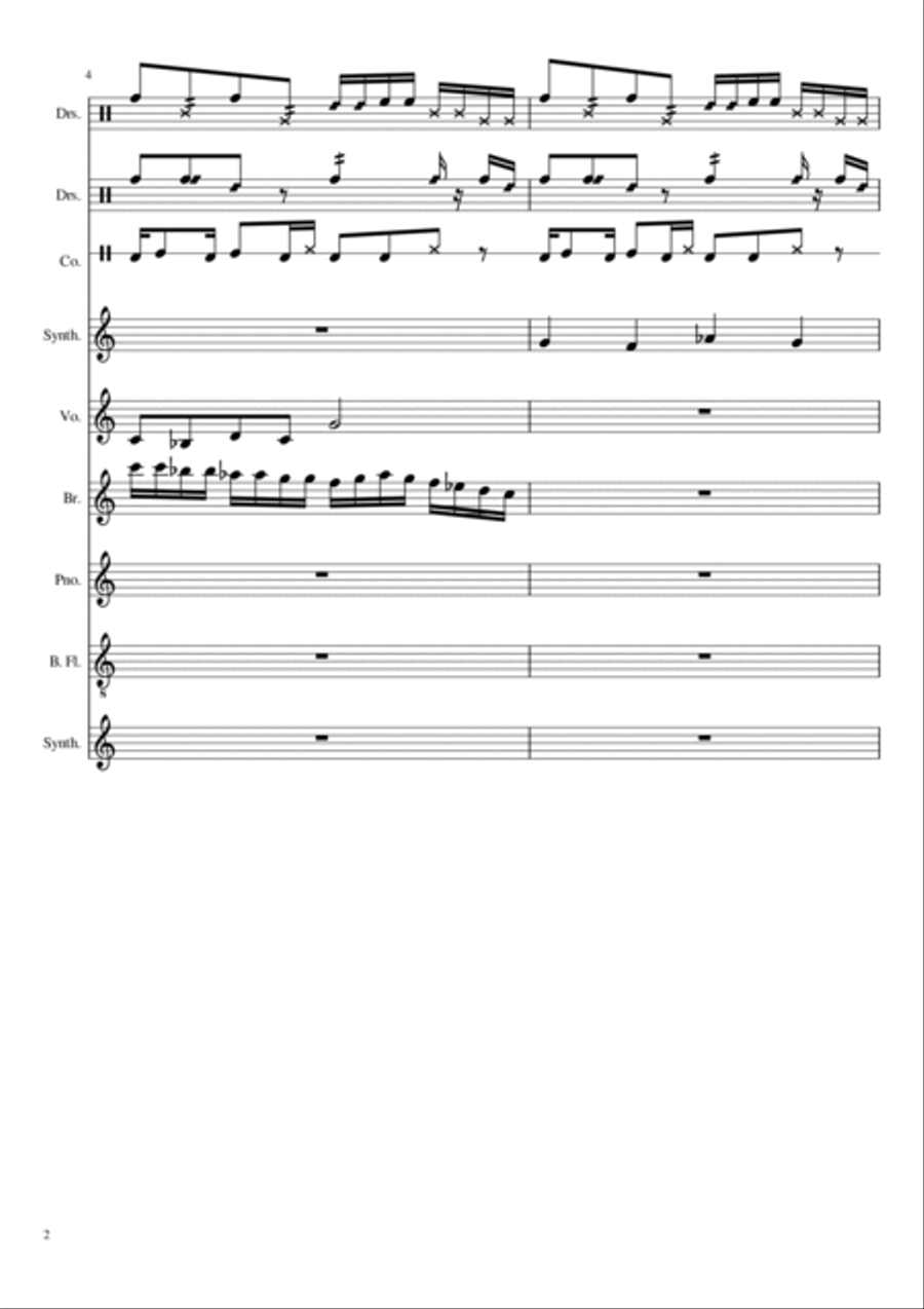 BarunFilmTrailerCastingMusic Small Ensemble scores gallery preview page 2