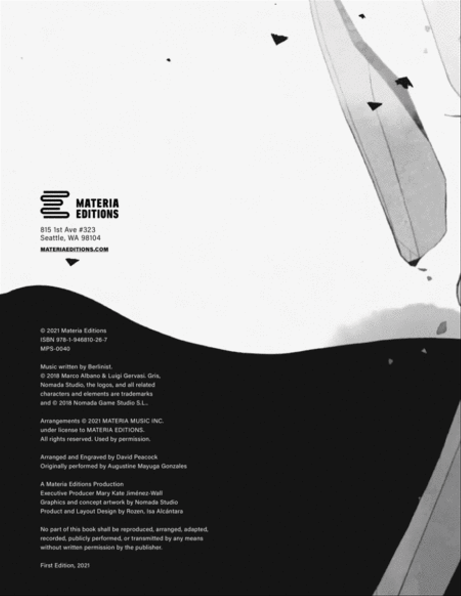 Gris Piano Collections (Complete Digital Book) Piano Solo scores gallery preview page 3
