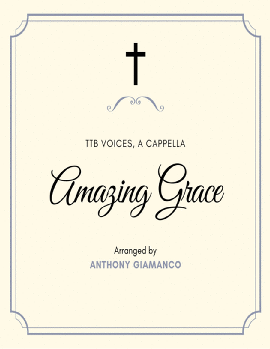 AMAZING GRACE - TTB voices, a cappella image number null