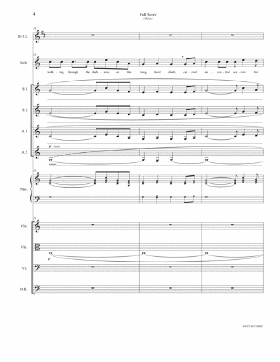 Meet Me Here SSA scores gallery preview page 4