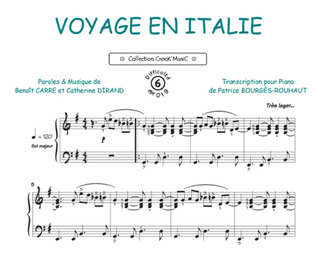 Book cover for Voyage en Italie (Collection CrocK'MusiC)